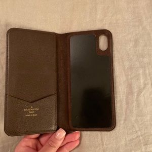 Louis Vuitton Accessories - iPhone X Max Louis Vuitton Folio case Louis Vuitton Accessories - iPhone X Max Louis Vuitton Folio case